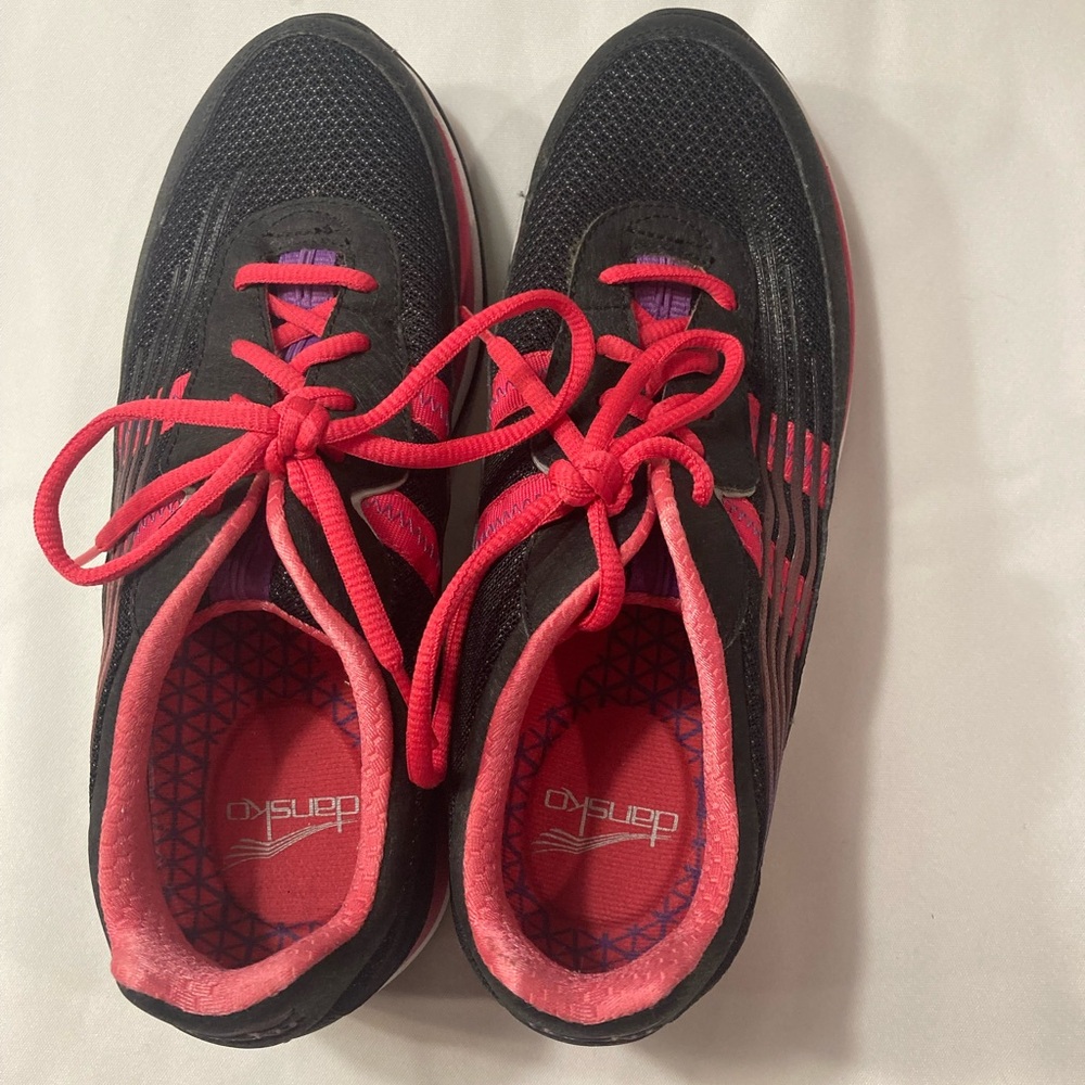Dansko Pink and Blue Athletic Shoes